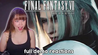 Final Fantasy VII Rebirth demo DESTROYED ME! | full playthrough reactions