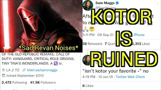 KOTOR is RUINED... Or so the Clickbait Reactionaries would have us believe