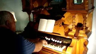 Story and Clark "Butterfly" Pump Organ - 1895 - The Old Rugged Cross