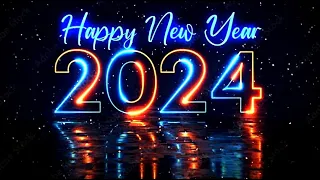 Happy New Year 2024 Coming Soon🎄🎅🎊New Year Countdown 2024 /10 seconds Neon Video 4K⏳❄🎅🕛🔔🎶