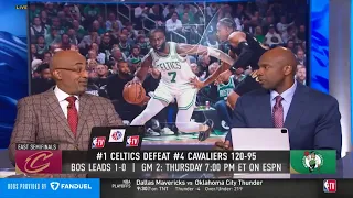 Jaylen Brown Dominates Game 1 - NBA Gametime On Celtics Crush Cavaliers 120-95 To Lead Series 1-0