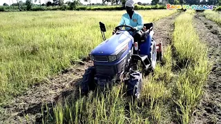 farmtrac atom 26 4wd mini tractor performance Tamil | back to village