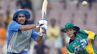 Asia XI vs Africa XI - 3rd Odi - Afro-Asian Cup 2007 - MS Dhoni"s 139 | Amazing Cricket