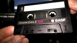 BASF Chrome Extra II 100 min 1988г. тест записи