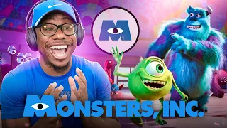 I Watched Disney's *MONSTERS INC* For The FIRST TIME & IM Shook! (This A HORROR Film)