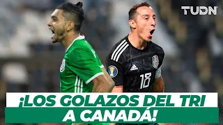 ¡Los más recordados! Grandes goles de México a Canadá | TUDN