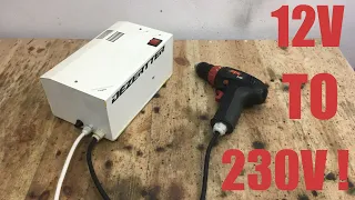12V Cordless drill convertion to 230V