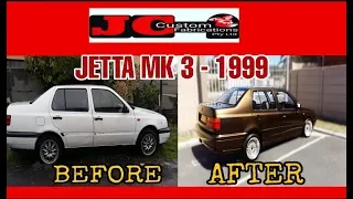 BODY RESTORATION ON JETTA MK3 1999