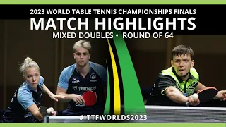 Moregard/Kallberg vs Gerassimenko/Lavrova | XD R64 | 2023 ITTF WTTC Finals