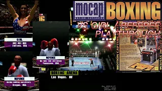 MOCAP BOXING - VS Round Girl / VS Referee / Defending Match Full Game Playthrough (Not MAME)