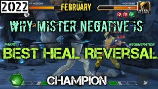 MCOC Why Mister Negative is the Best Heal Reversal Champion | Marvel Contest of Champions | 2022