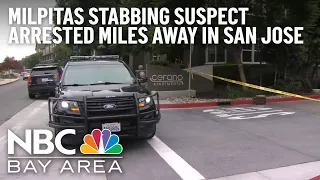 Injured Milpitas Stabbing Suspect Arrested Miles Away in San Jose: Police