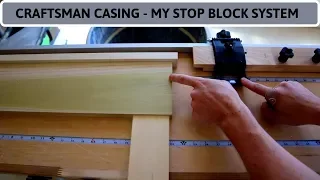 Craftsman Style Window & Door Casing - Maximize Efficiency With an Offset Stop Block