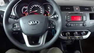 Kia Rio III sedan 2012 / 2013 - Inside -