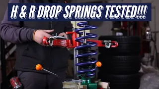 We test and review Model Y H&R lowering springs with Tein EnduraPro Plus shocks.