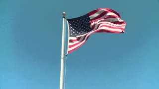 a american flag for 1 hour