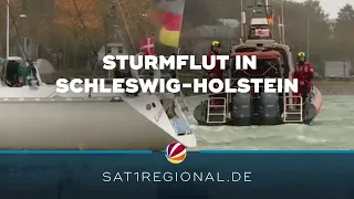 Sturmflut: Ausnahmezustand in Schleswig-Holstein
