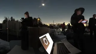 Eclipse Totality Captured in 360 | Jackman, Maine | University of Maine’s Astronomy Experts