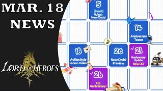 4th Anniversary on the Horizon | Lord of Heroes News March 18th, 2024