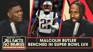Malcolm Butler benched Super Bowl LVII: “He knew he was OUT of New England.” | All Facts No Brakes