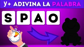 Adivina la PALABRA DESORDENADA 🧐🔍 | Quiz y+