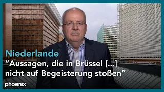 Rechte Regierung: Aussagen niederländischer Koalition empören EU | ARD-Korrespondent Roth in Brüssel