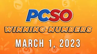 P29M Jackpot Grand Lotto 6/55, 2D, 3D, 4D, and Megalotto 6/45 | March 1, 2023