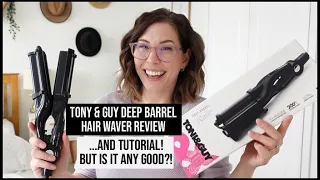 Tony & Guy Deep Barrel Waver Review & Tutorial! Short Hair Beachy Waves | xameliax