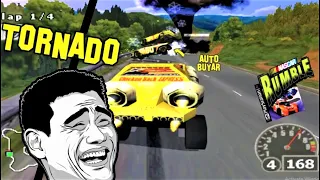 FUNNY THINGS AND WEAPONS NASCAR RUMBLE PS1 (NOSTALGIA EDITION)
