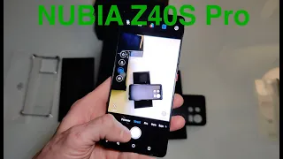 NUBIA Z40S PRO / Первое знакомство / Внешний вид / AnTuTu / Пару сравнений с Nubia Z40 Pro