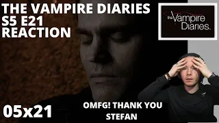 THE VAMPIRE DIARIES S5 E21 PROMISED LAND REACTION 5x21 OMG REST IN PEACE STEFAN