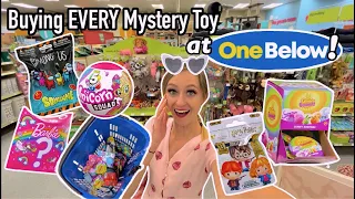 BUYING *EVERY* MYSTERY TOY AND BLIND BAG AT ONE BELOW!!😱🛒🎁  *INSANE 100+ FINDS!!*🤑