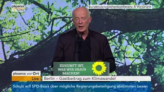 Gastbeitrag zum Klimawandel von Hans-Joachim Schellnhuber am 25.11.2017