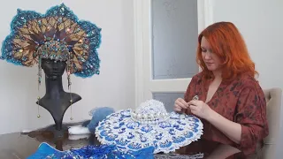 Фантазийные кокошники создаёт россиянка из Новосибирска