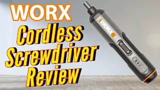 WORX 4V Cordless Screwdriver Review and Comparison / Best Cordless Screwdriver?