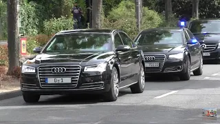 VIP-Kolonne Bundespräsident Steinmeier in Bonn