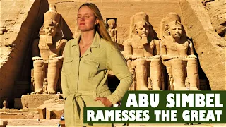 THE GREAT TEMPLE OF THE GREATEST PHARAOH - RAMSES II. ABU SIMBEL EGYPT