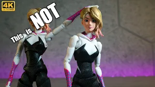 This is NOT S. H. Figuarts Spider-Gwen from Across the Spiderverse