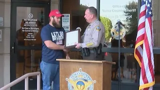 Arizona Marine granted valor award after stopping armed robbery in Yuma