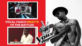 Roselyn x John | The Voice Nigeria Season 4 Battles | Vocal Coach DavidB Reacts