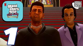 GRAND THEFT AUTO VICE CITY NETFLIX EDITION Complete Game Walkthrough Part 1 (iOS, Android)