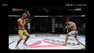 UFC 3 best leg kick ko