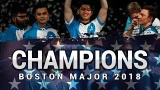 CHAMPIONS - Cloud9 at ELEAGUE Boston Major 2018 (Fragmovie)