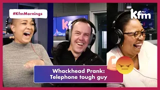 Whackhead prank: Telephone tough guy