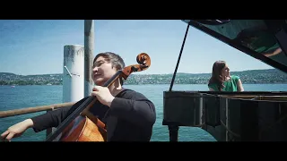 Piano/Cello Cover of MOON RIVER by Pianocello Duo from Zurich Switzerland