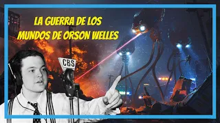 La GUERRA de los MUNDOS de ORSON WELLES: la INVASIÓN EXTRATERRESTRE de EEUU emitida por RADIO 👽 🚀🔫