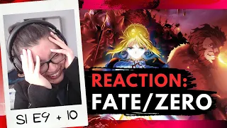 Fate/Zero Season 1 Episodes 9 & 10 Reactions [CC] | 'Loyals'