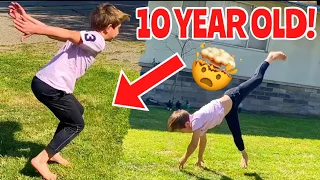 INSANE 10 YEAR OLD DOES THIS...*Soloflow & Nidal Wonder*