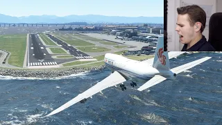 Realistic Santos DUMONT AIRPORT IN MSFS2020 - DANGEROUS