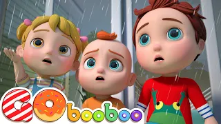 Rain Rain Go Away | Rain Song | GoBooBoo Kids Songs & Nursery Rhymes